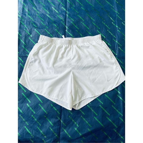 Nike Pants - Nike Dri-Fit running shorts white size XL